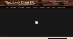 Desktop Screenshot of bendlawyer.net